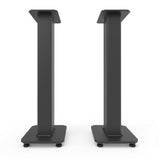 Kanto SX30 30 Tall Fillable Speaker Stands with Isolation Feet - Pair, Black