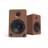 Kanto YU6 200W Powered Bookshelf Speakers with Bluetooth and Phono Preamp - Pair, Walnut