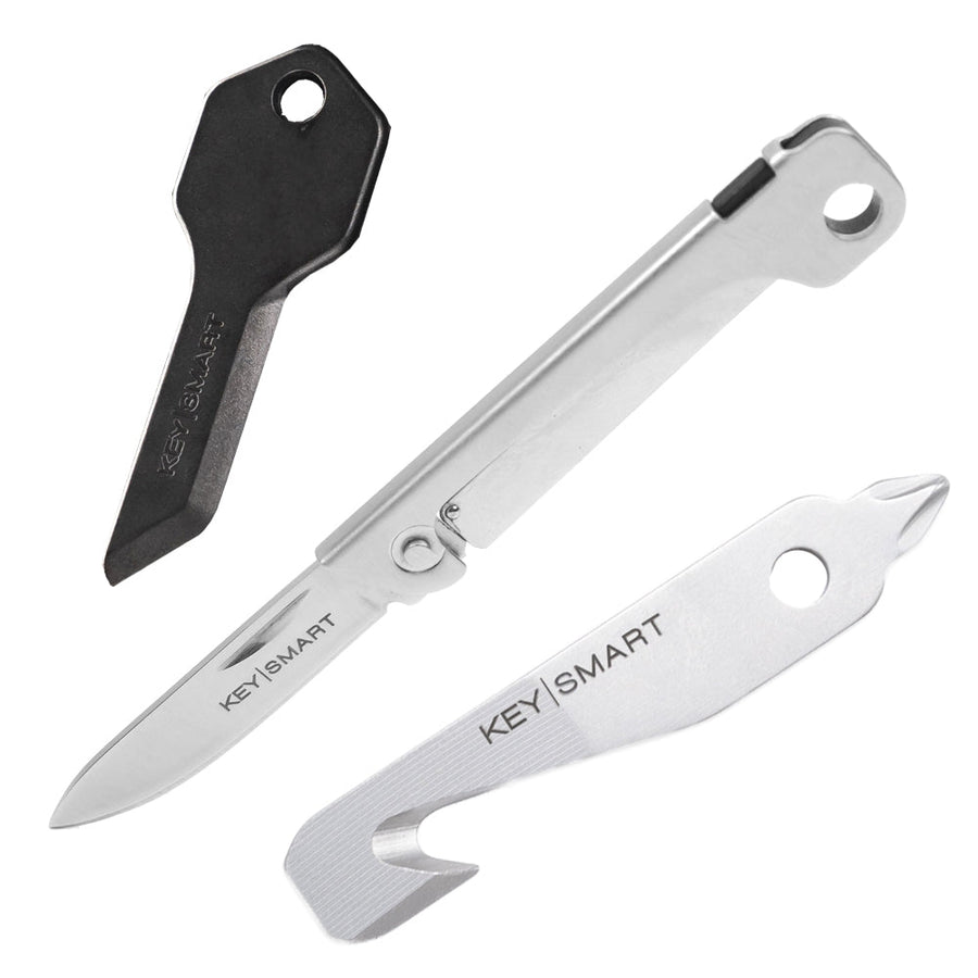 KeySmart Mini Safeblade, SafeBlade, MultiTool 5-in-1 Accessory 3 Pack