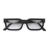London Mole Icy Blue Blocker Glasses Matte Black