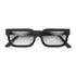 London Mole Icy Blue Blocker Glasses Matte Black