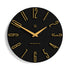 Newgate Empire State Wall Clock-Black