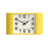 Newgate Mini Metro Mantel Clock-Yellow