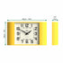 Newgate Metro Wall Clock-Yellow