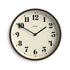 Newgate Number Four Theatre Wall Clock-Faux Dark Wood