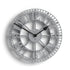 Newgate Warehouse Wall Clock-Clockwork Grey