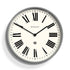Newgate Number One Clock Italian Posh Grey