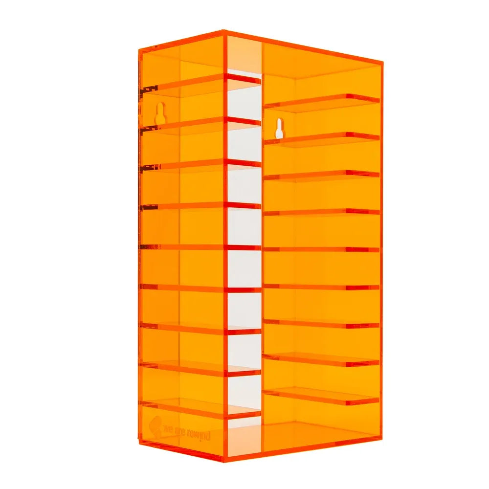 We Are Rewind Tape Storage Rack - Orange