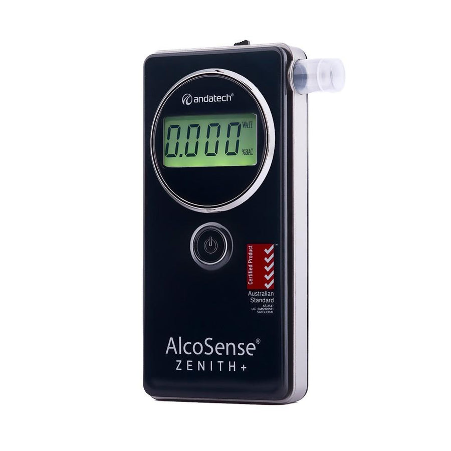 Alcosense Zenith+ Personal Breathalyser AS3547 Certified