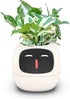 Intelligent Flower Pot, Electronic Bud, Maintenance Plant Assistant, Fun Interactive Flower Pot, Indoor Green Planting Monitoring, LCD Screen Display, Cell Phone APP Connection (White)