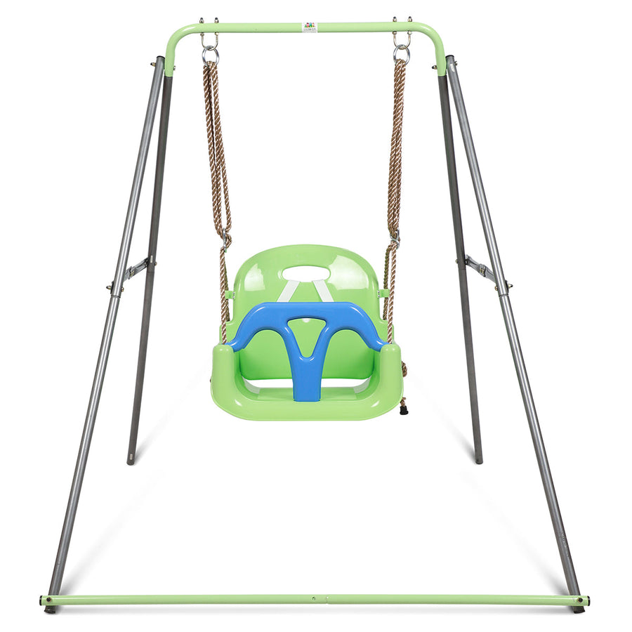 Lifespan Kids Bobcat Foldable Metal Swing frame with Haven 3 Stage Swing Seat
