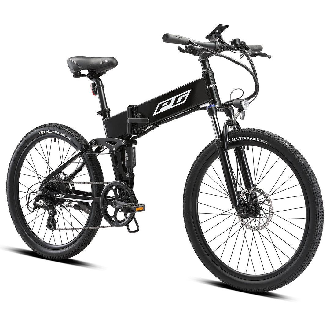 Progear E-Rover Electric Folding MTB 26" - Gloss Black
