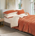2-in-1 Teddy Sherpa Quilt Cover Set (Single Size - Terracotta)