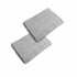 800GSM Set of 2 Cotton Bath Mats 50 x 70 cm Silver