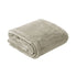 In 2 Linen 350GSM Plush Ultra Soft Velvet Touch Blanket Taupe Double/Queen
