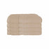 600GSM Set of 4 Combed Cotton Bath Towels 70 x 140 cm Latte (aka Frappe)