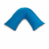 Easyrest Aus Made Medium Support Filled V Shape Pillow 64 x 39 cm Ocean