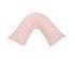 Easyrest Aus Made Medium Support Filled V Shape Pillow 64 x 39 cm Petal