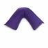 Easyrest Aus Made Medium Support Filled V Shape Pillow 64 x 39 cm Purple