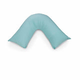 Easyrest Aus Made Medium Support Filled V Shape Pillow 64 x 39 cm Shell Blue
