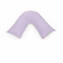 Easyrest Aus Made Medium Support Filled V Shape Pillow 64 x 39 cm Violet