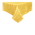 Jacquard Table Cloth Wide Stripes Yellow 135 x 180 cm