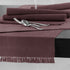 100% COTTON Ribbed Table Runner Nostalgia Rose 45 x 150cm