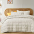 Vintage Design Homewares Natural French Linen Coverlet Set King