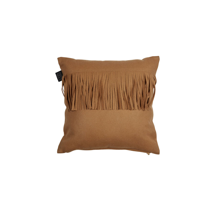 KAAT Amsterdam Frey Brown Square Filled Cushion 40cm x 40cm