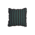 KAAT Amsterdam Viggo Green Stripe Square Filled Cushion 45cm x 45cm