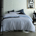 Accessorize Ripley Blue Striped Pattern Quilt Cover Set King