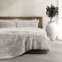 Ardor Faux Fur Bear 3 Piece Comforter Set Queen/King