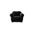 SureFit Pearson One Seater Couch Cover Ebony