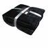 Jenny Mclean 300GSM Douce Super Soft Plush Blanket 220 x 240 cm Black