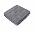 Rans Boxed Herringbone Chair Cushion Pad 40 x 40 + 7 cm Black