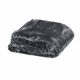 750gsm 3.5kg Double Layer Faux Mink Blanket Queen 200x240 cm Shark