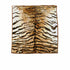 750gsm 3.5kg Double Layer Animal Print Faux Mink Blanket Queen 200x240 cm Brown Tiger