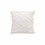Diamond Texture Filled Cushion Square - 45cm x 45cm Ivory