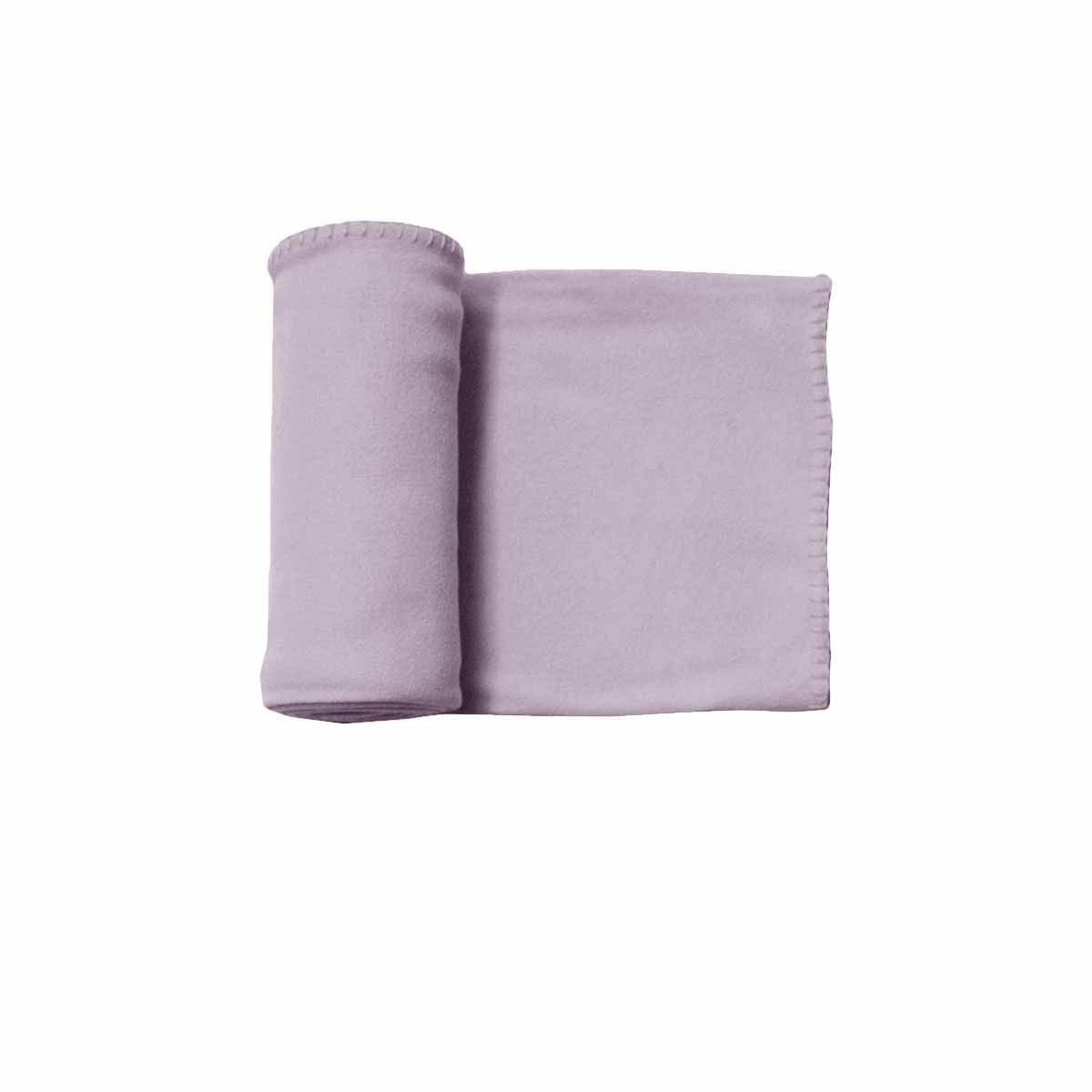 Budget 150gsm Irida Soft Polar Fleece Throw 127 x 152 cm Mauve