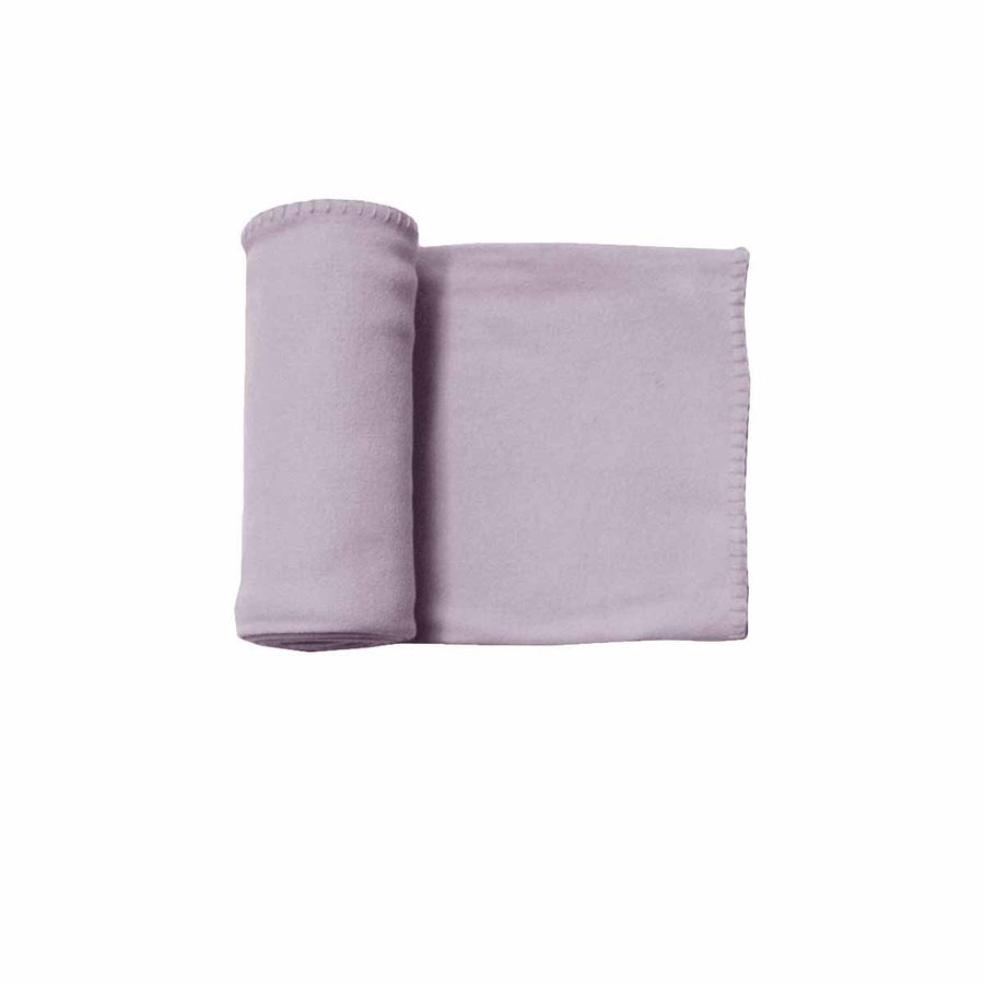 Budget 150gsm Irida Soft Polar Fleece Throw 127 x 152 cm Mauve