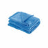 Cleo Soft Coral Fleece Extra Large Throw / Single Sized Blanket 150 x 200 cm Blue
