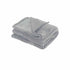 Cleo Soft Coral Fleece Extra Large Throw / Single Sized Blanket 150 x 200 cm Silver