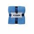 Soft Coral Fleece Throw Rug 127 x 152 cm Blue
