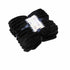 Harper Supremely Soft Fleece Extra Large Throw / Single Sized Blanket 200 x 150 cm Black
