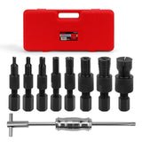 	SEDY 9Pcs Inner Bearing Puller Set Slide Hammer Internal Blind Hole Remover Tool