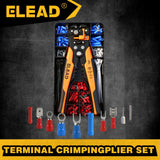 ELEAD 321Pcs Electrical Wire Connectors Kit Assorted Terminals Ferrules Set