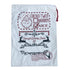 Large Christmas XMAS Hessian Santa Sack Stocking Bag Reindeer Children Gifts Bag, Cream - Santa Head