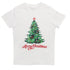 New Funny Adult Xmas Christmas T Shirt Tee Mens Womens 100% Cotton Jolly Ugly, Tree (White), L