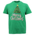 New Funny Adult Xmas Christmas T Shirt Tee Mens Womens 100% Cotton Jolly Ugly, Tree (Green) B, 3XL