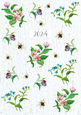 Beauty of Nature - 2024 A5 Padded Cover Diary Premium Planner Book New Year Gift
